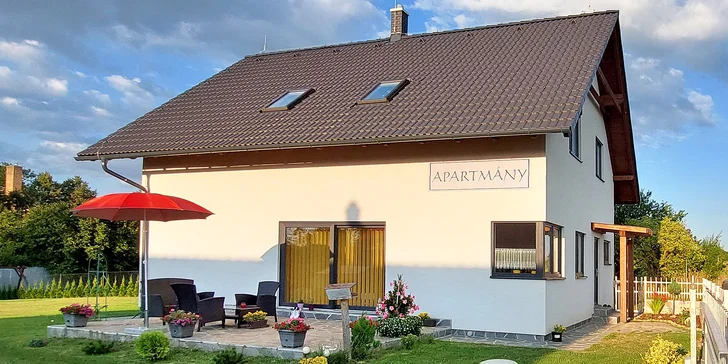 Dovolená v Novohradských horách: pobyt v apartmánu pro 2, 3 nebo 4 osoby
