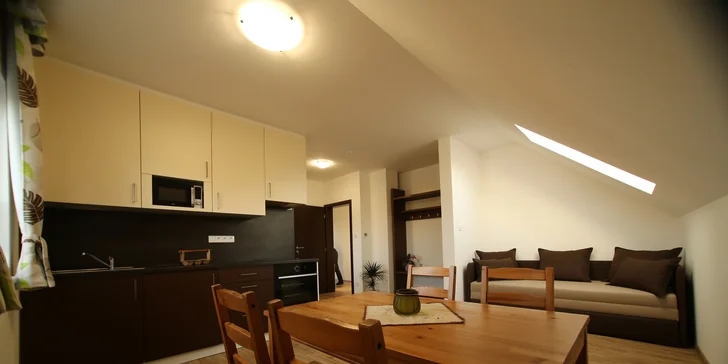 Dovolená v Novohradských horách: pobyt v apartmánu pro 2, 3 nebo 4 osoby