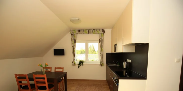 Dovolená v Novohradských horách: pobyt v apartmánu pro 2, 3 nebo 4 osoby