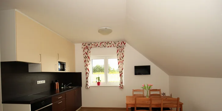 Dovolená v Novohradských horách: pobyt v apartmánu pro 2, 3 nebo 4 osoby