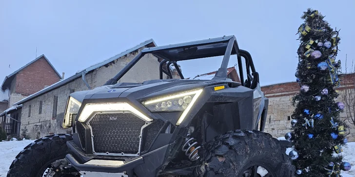 Jízda na přírodním okruhu: 15–60 min. řízení terénní buggy či spolujízdy v dakarské