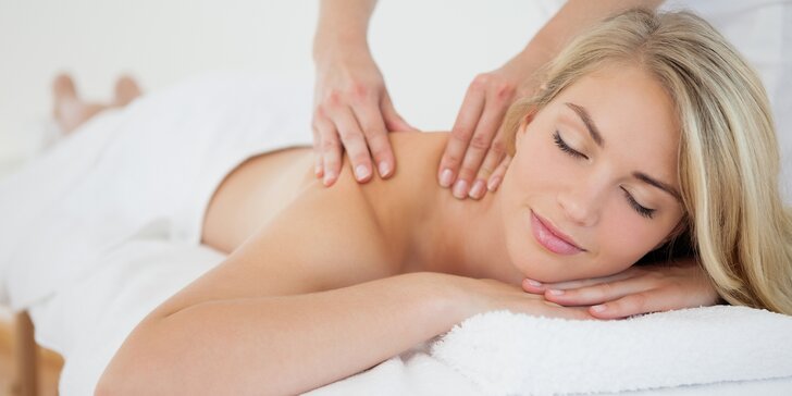 Výběr relaxačních masáží v délce 45 nebo 60 minut
