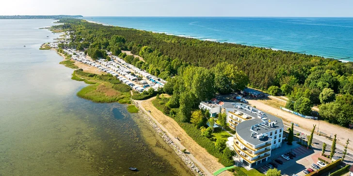 Pobyt se snídaní a neomezeným wellness u Baltu: luxusní hotel pár metrů od moře