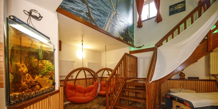 Hotel ve Vrchlabí se stravou i denním vstupem do privátního wellness