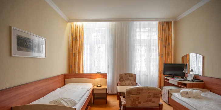 Relaxační pobyt v Karlových Varech: jídlo, wellness i procedury