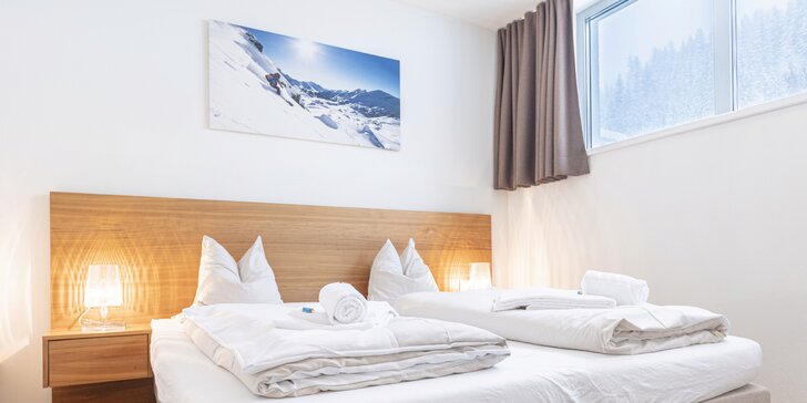 Rakouské Alpy: komfortní apartmány i neomezený vstup do wellness