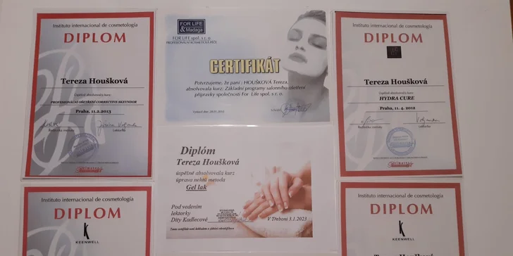 Ošetření galvanickou žehličkou, Hydracure péče s kyselinou hyaluronovou i masážní brýle