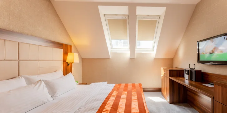 Relax v Trnavě: vstup do wellness, snídaně a dítě do 5,9 let zdarma