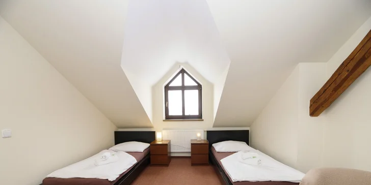 Pobyt na Plzeňsku se snídaní i privátním wellness vč. romantické varianty