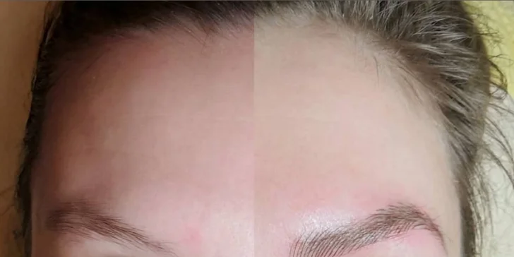 Microblading obočí: přirozený permanentní make-up metodou vláskování a oční linky se stínem