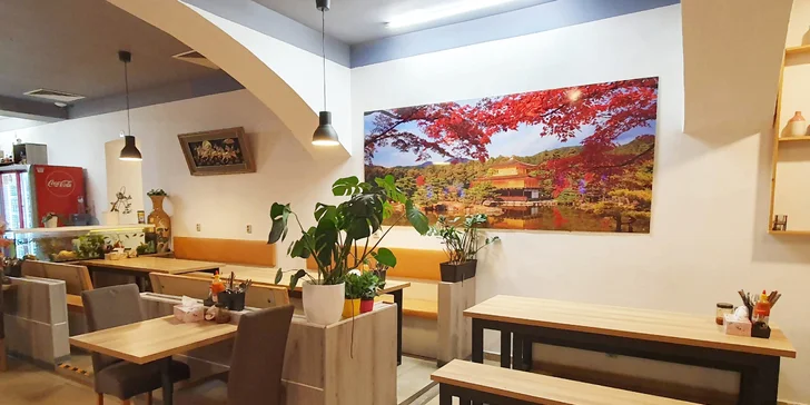 Pestré sushi sety v centru Brna: 34 a 46 kousků nebo 28 ks a teplé jídlo