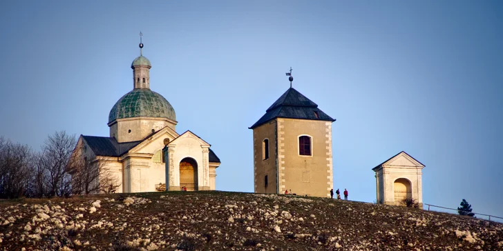 Pohoda na Moravě: pobyt v Mikulově se snídaněmi i infrasaunou