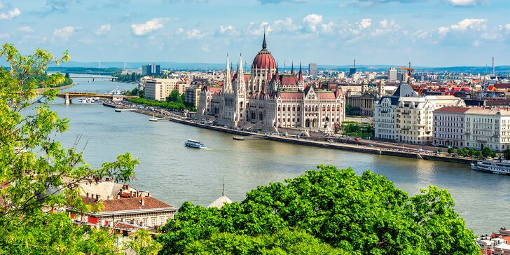 3denní zájezd do Bratislavy, Budapešti a Vídně: autobusem vč. 2 nocí ve 4* hotelu se snídaní