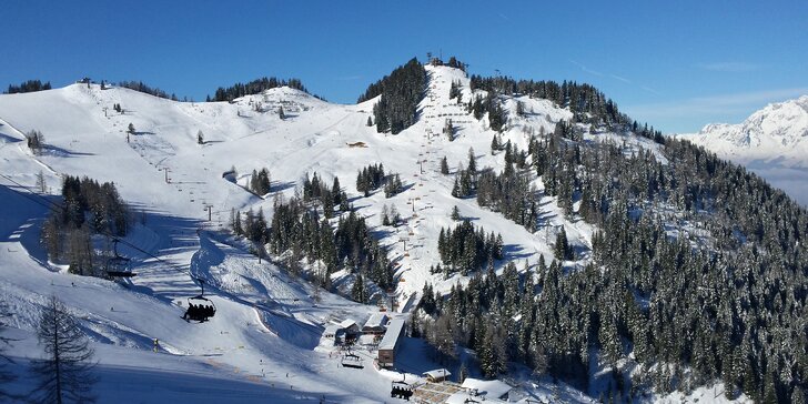 Rakouské Alpy: skvělé lyžování, komfortní apartmány i vstup do sauny