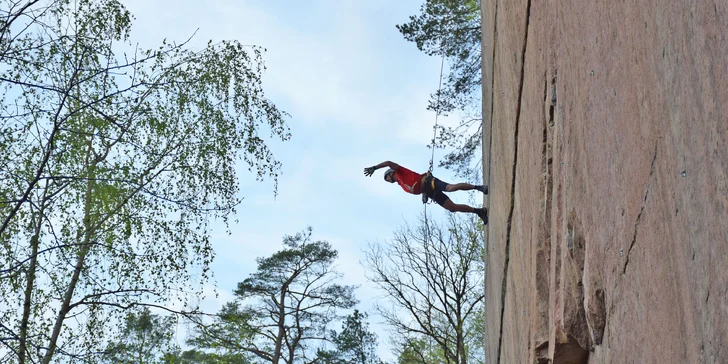 Adrenalin ve vašich rukou: rope jumping ze Sekané skály pro 1 i 2 dobrodruhy