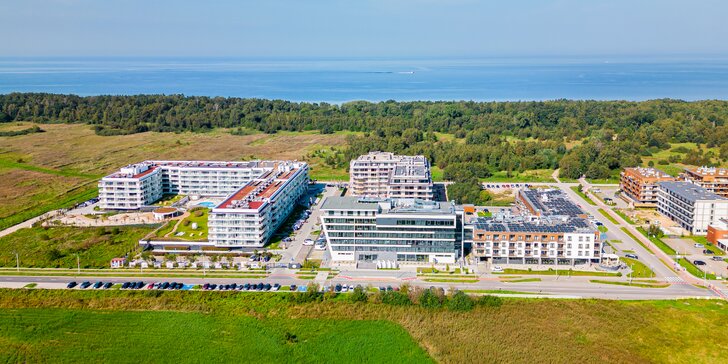 4* hotel na Baltu blízko moře: polopenze a neomezený wellness