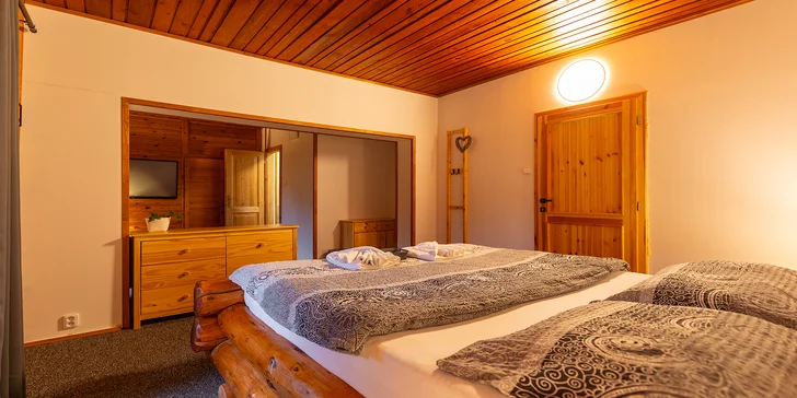 Relax i turistika v Beskydech: snídaně či polopenze, privátní wellness i pivní koupel