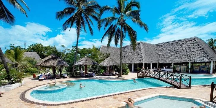 Zanzibar: 4* resort Jaz Adonia Beach Resort, all inclusive a přímý let