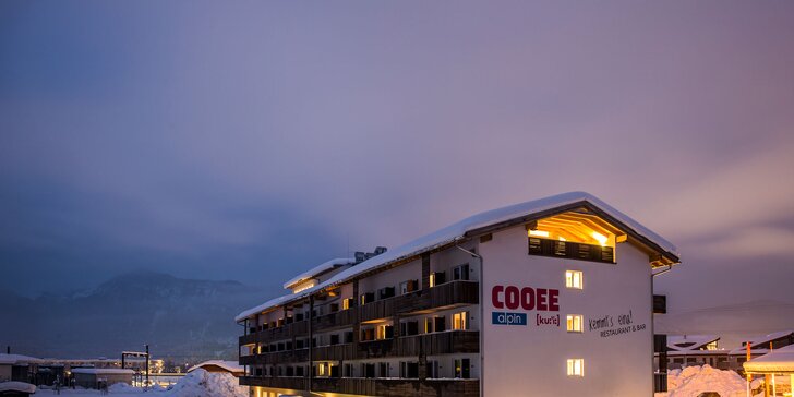Kitzbühelské Alpy: pobyt se snídaní či polopenzí, neomezeně sauna a super možnosti lyžování