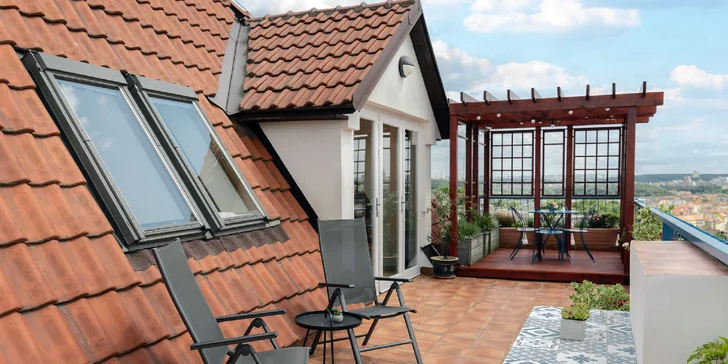 Královské Vinohrady až pro 5 osob: moderní apartmán s kuchyňkou a snídaně