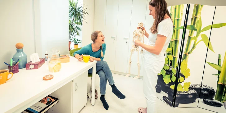 Fyzioterapie: vstupní diagnostika a úvodní ošetření nebo i následná péče