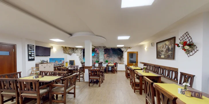 Rodinný hotel v Malé Fatře až pro 4 osoby: bufetové snídaně a sauna