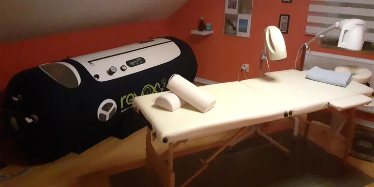 Hyperbarická oxygenoterapie: pobyt v kyslíkové komoře vč. permanentky