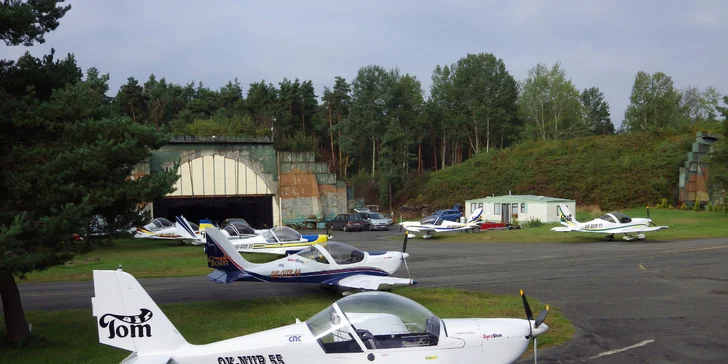 Staňte se na chvíli pilotem: až 40 min. řízení sportovního letounu