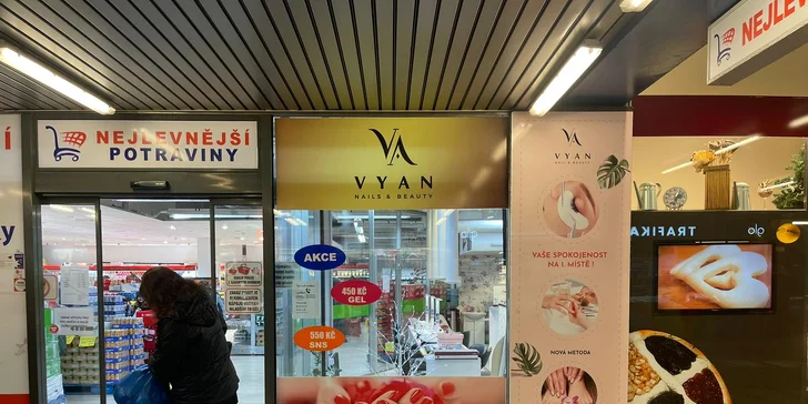Pedikúra, manikúra gelové nehty i NSN akryl