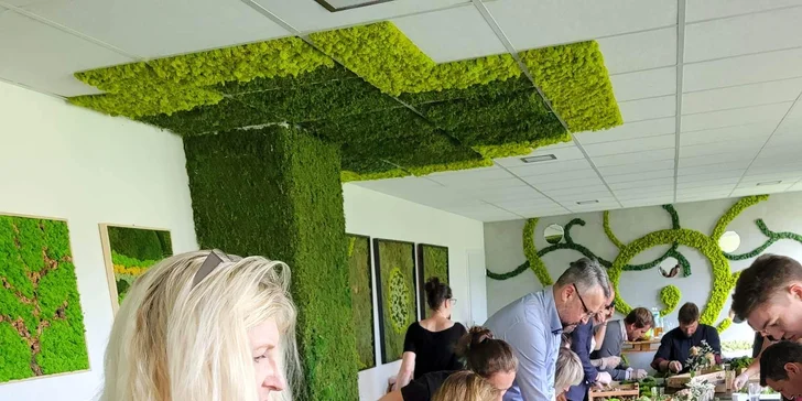 Workshop v květinářství Carmen Flora: pro děti i dospěláky, možnost letního kurzu s grilováním