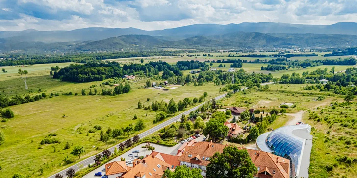 Wellness pobyt v polských Krkonoších: polopenze a denně vstup do aquaparku se saunami