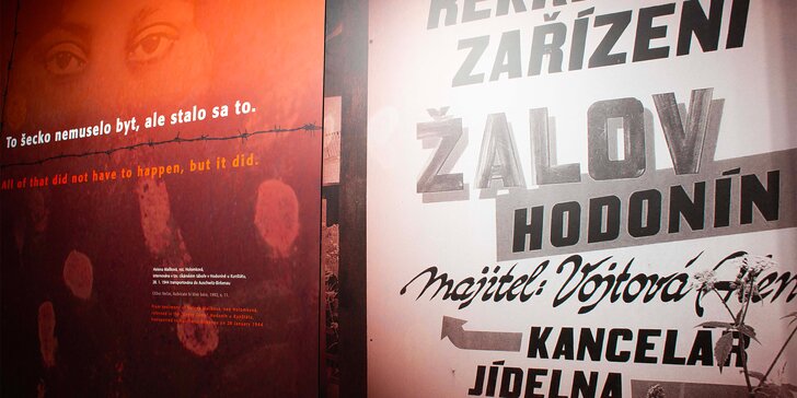 Vstup do památníku holokaustu Romů a Sintů na Moravě pro jednotlivce i rodiny
