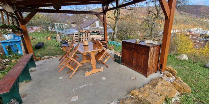 Romantika ve dvou nebo úžasný rodinný pobyt v domečku s venkovní vířivkou
