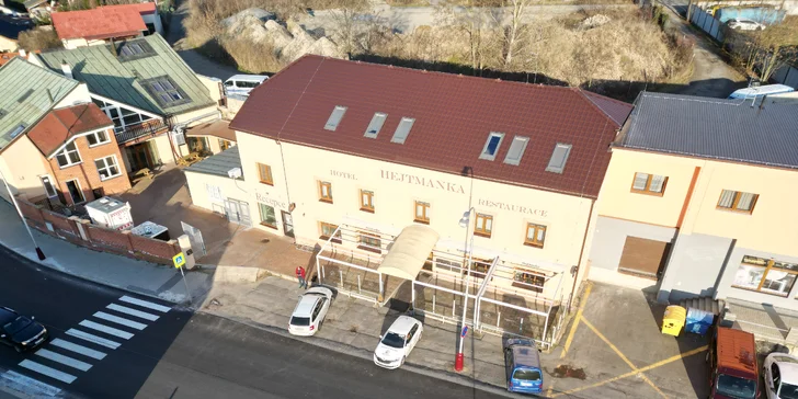 Pobyt se stravováním a hodinou privátního wellness ve středních Čechách