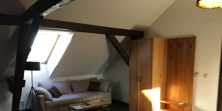 Pobyt se stravováním a hodinou privátního wellness ve středních Čechách