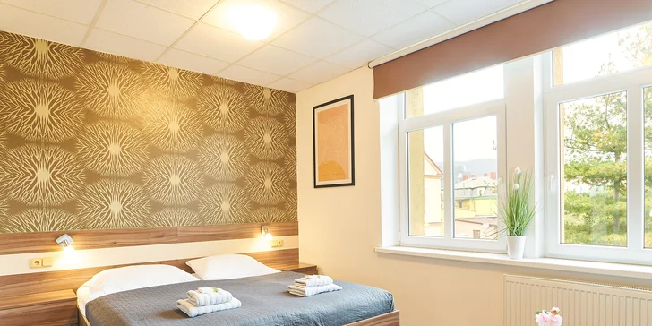 Pobyt v Děčíně ve Wellness hotelu Kocanda se stravou i privátním wellness