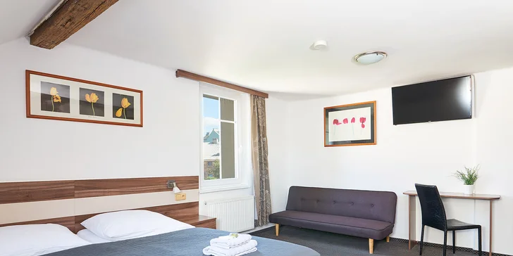 Pobyt v Děčíně ve Wellness hotelu Kocanda se stravou i privátním wellness