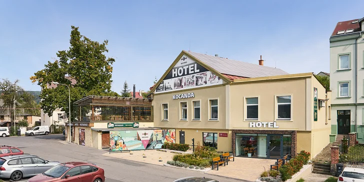 Pobyt v Děčíně ve Wellness hotelu Kocanda se stravou i privátním wellness