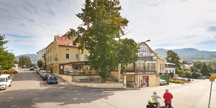Pobyt v Děčíně ve Wellness hotelu Kocanda se stravou i privátním wellness