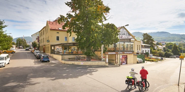 Pobyt v Děčíně ve Wellness hotelu Kocanda se stravou i privátním wellness