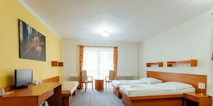 Relaxační pobyt v Lázních Lúčky s procedurami a vstupem do venkovních bazénů