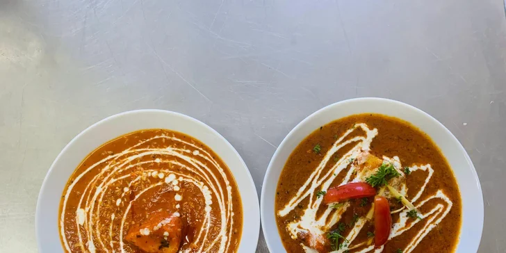 Voucher až na 1 000 Kč na jakákoliv jídla i nápoje v indické restauraci Indian Dream