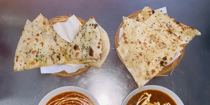 Voucher až na 1 000 Kč na jakákoliv jídla i nápoje v indické restauraci Indian Dream