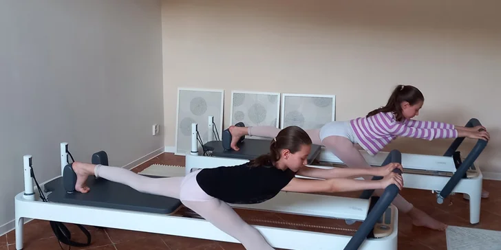 Individuální lekce na pilates Reformeru pro dospívající i dospělé
