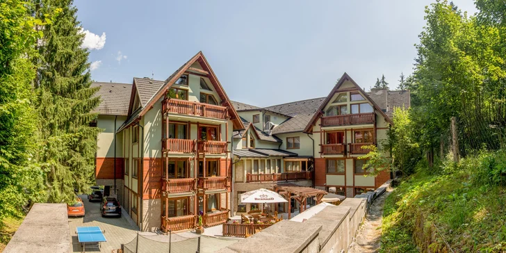 Aktivní dovolená pro celou rodinu: apartmány, snídaně i 1 + 1 masáž zdarma, privátní wellness