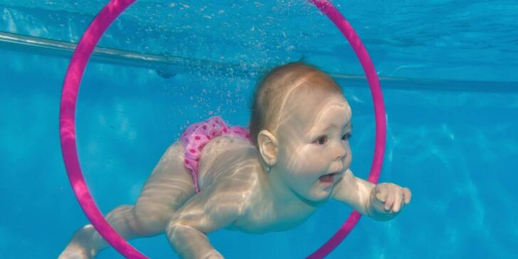 Pronájem bazénu s teplou vodou vhodný pro miminka