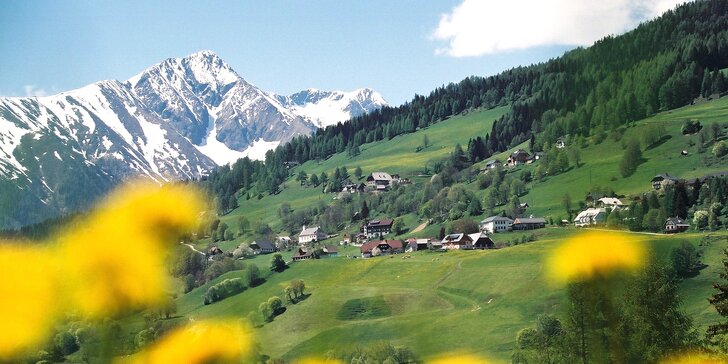 4* hotel v Alpách: polopenze, wellness, first minute sleva i 2 děti zdarma