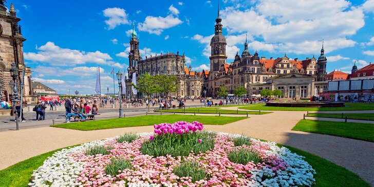 Velikonoční Drážďany: 1denní výlet autobusem, památky, výstava orchidejí i velikonoční trhy