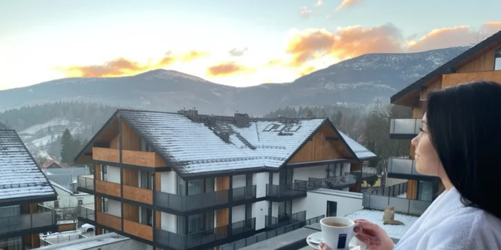 Polské Krkonoše, Karpacz: resort v alpském stylu, neomezený wellness a polopenze