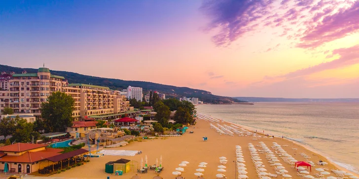Rodinná dovolená v Bulharsku: hotel jen 500 m od moře, animační program, 2 děti zdarma